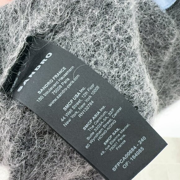 Sandro Barthelemy Collared Cardigan S - Picture 3 of 7